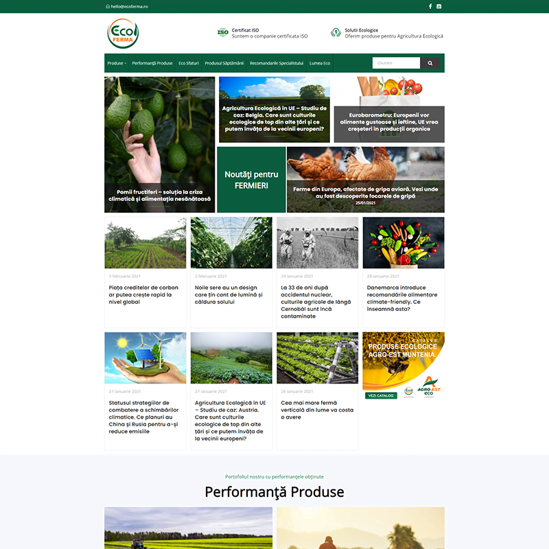 EcoFerma – Produse pentru agricultura ecologică